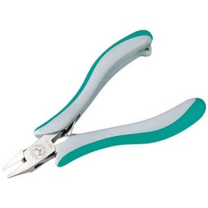 ツノダ TSUNODA TTC TM-15 先細ニッパー バネ付 三枚合わせ 120mm KingTTC ツノダ