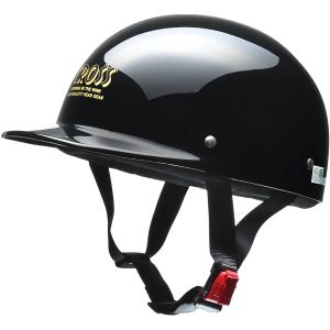 リード工業 LEAD リード工業 CR-680 ハーフ ヘルメット クロス ブラック フリーサイズ LEAD