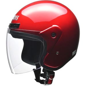 リード工業 LEAD リード工業 CR-720 ジェットヘルメット キャンディーレッド フリーサイズ LEAD