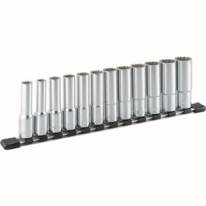 トネ TONE トネ HDL412 ディープソケットセット 12角･ホルダー付 12pcs TONE