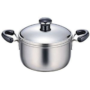 宮崎製作所 オブジェ OJ-35 ミニ 深型 両手鍋 16cm 宮崎製作所