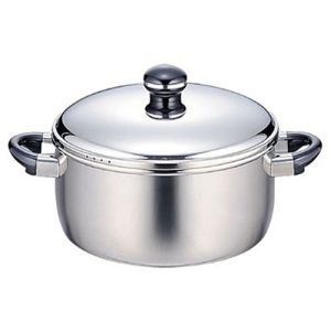 宮崎製作所 オブジェ OJ-38 ジャンボ 両手鍋 25cm 宮崎製作所