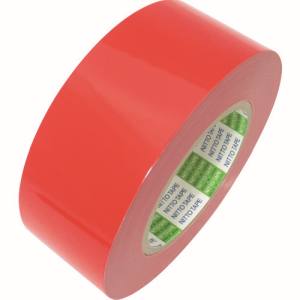 日東エルマテリアル Nitto 日東エルマテ E-SD50R ラインテープ 0.16mm×50mm×50m 赤