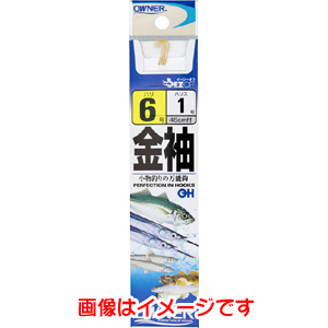 オーナー OWNER オーナー OH 金袖 糸付 3号 ハリス 0.6 20284