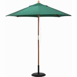 不二貿易 不二貿易 木製パラソルII直径210cm グリーン 210GR メーカー直送 代引不可 北海道沖縄離島不可