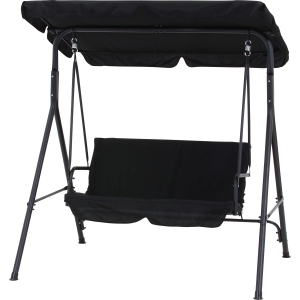 不二貿易 不二貿易 ブランコ 2P ポルド クッション付き BK ブラック メーカー直送 代引不可 北海道沖縄離島不可