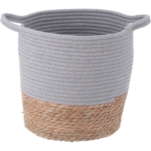 不二貿易 不二貿易 鉢カバー コットン ガマ 7号 GY 1個箱 グレー メーカー直送 代引不可 北海道沖縄離島不可