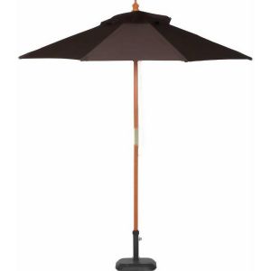 不二貿易 不二貿易 木製パラソル 210cm ブラウン 210BR メーカー直送 代引不可 北海道沖縄離島不可