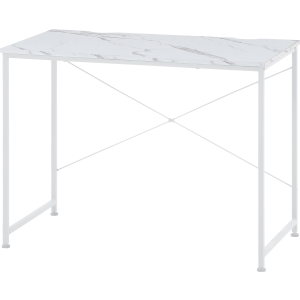 不二貿易 不二貿易 ワークデスク ルカ ストーン 大理石調 メーカー直送 代引不可 北海道沖縄離島不可