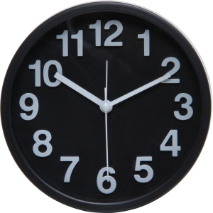 不二貿易 不二貿易 置時計 リアム ブラック EG6092 メーカー直送 代引不可 北海道沖縄離島不可