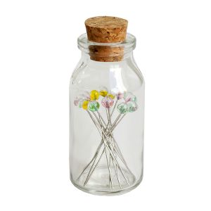 森川製針 森川製針 広島針 ガラス待ち針  輝  カラー 愛嬌 MR64