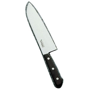 ミソノ刃物 Misono ミソノ刃物 モリブデン鋼 三徳庖丁 ツバナシ 16cm No.683