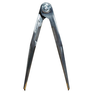 シンワ測定 SHINWA シンワ測定 77520 鋼製コンパス A-2 15cm 超硬チップ付