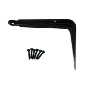 ハイロジック HILOGIK ハイロジック ブラック棚受 75mm x100mm 1本入 00098439-001