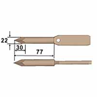 白光 HAKKO 白光 363-T ジュニア用 交換こて先.I型 HAKKO