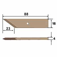 白光 HAKKO 白光 338-T ジュニア用 交換こて先.K型 HAKKO