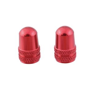 ノグチ NOGUCHI ノグチ 米式アルミバルブキャップ 2個セット レッド NOGUCHI