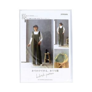 清原 KIYOHARA 清原 ココチファブリック パターン セット 肩リボンオーバーオール KOP-10 KIYOHARA