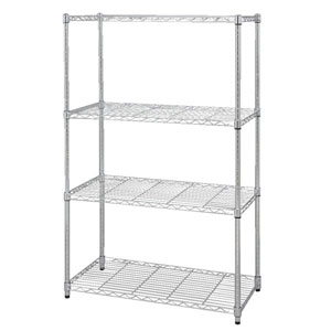 アイリスオーヤマ アイリスオーヤマ SE-915E メタルシェルフ 4段 91×46×156 キャスター別売