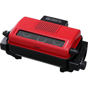 アイリスオーヤマ アイリスオーヤマ EMT-1101 R レッド マルチロースター