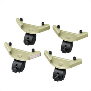 コジット COGIT コジット 移動がらくらくファンヒーターキャリー アイボリー 45594 4個入り