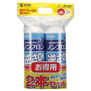 サンワサプライ SANWA サンワサプライ CD-31SET エアダスター 逆さOKエコタイプ