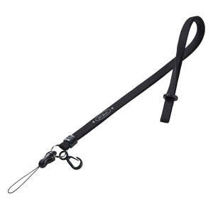 サンワサプライ SANWA SUPPLY ネックストラップ(10mm幅) ブラック DG-ST16BK