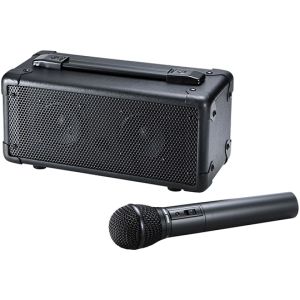 サンワサプライ ワイヤレスマイク付き拡声器スピーカー MM-SPAMP4