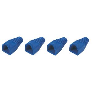 サンワサプライ SANWA SUPPLY モジュラーカバー(先付けタイプ・ブルー) ADT-MC4B-100