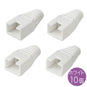 サンワサプライ SANWA SUPPLY モジュラーカバー(先付けタイプ・ホワイト・10個) ADT-MC7L
