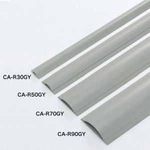 サンワサプライ SANWA SUPPLY ケーブルカバー(グレー、1m) CA-R90GY