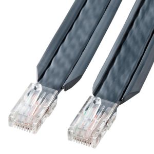 サンワサプライ SANWA SUPPLY アンダーカーペットLANケーブル(グレー・3m) KB-CP5-03