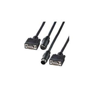 サンワサプライ SANWA SUPPLY ディスプレイ工事配線ケーブル(アナログRGB) KC-K150