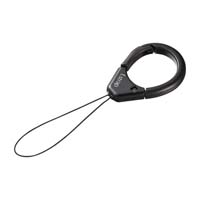 サンワサプライ SANWA SUPPLY フィンガーストラップ（ブラック） DG-ST37BK