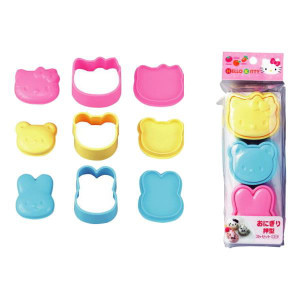 オーエスケー OSK オーエスケー ハローキティ おにぎり押し型 3個セット LS-4