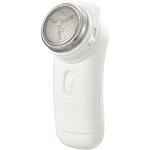 オーム電機 OHM オーム電機 HB-SB11R-W 回転式ポケットシェーバー 電池式 00-5897