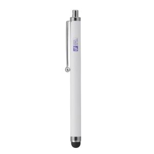 オーム電機 OHM オーム電機 SMP-TPLW-1W スマートフォン 端末タブレット用タッチペン シンプル ホワイト 01-3475