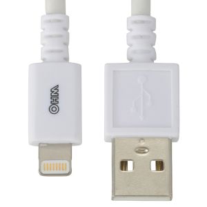 オーム電機 OHM オーム電機 AudioComm Lightningケーブル 3m 01-7035 IP-C30NH-W
