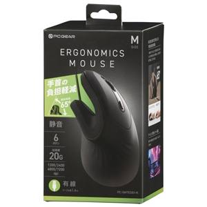 オーム電機 OHM オーム電機 PC-SMTEG01-K PCGEAR エルゴノミクスマウス