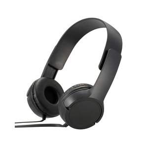 オーム電機 OHM オーム電機 HP-H125N-K AudioComm ステレオヘッドホンH125 ブラック 03-2281