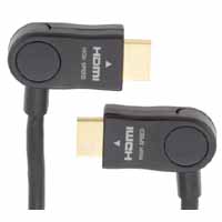 オーム電機 OHM オーム電機 HDMI ケーブル スイング縦型 1m VIS-C10SV-K 05-0261