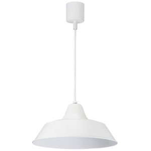 オーム電機 OHM オーム電機 ペンダントライト 60W用 ホワイト 電球別売 06-1493 LT-Y10AW-W