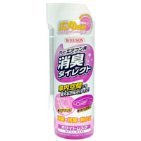 ウイルソン WILLSON ウイルソン カーエアコン用消臭ダイレクト ホワイトムスク 170ml 4177