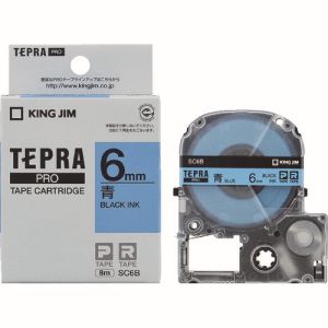キングジム KING JIM キングジム SC6B テプラ PROテープ カラーラベル