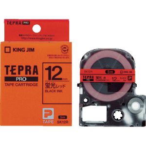 キングジム KING JIM キングジム SK18R テプラ PROテープ 蛍光色ラベル