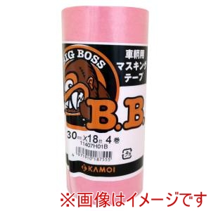 カモ井加工紙 KAMOI カモ井加工紙 車両塗装用テープBIG BOSS 30ミリ 40