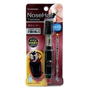 グリーンベル GREEN BELL グリーンベル SE-017 携帯用手動回転式鼻毛カッター