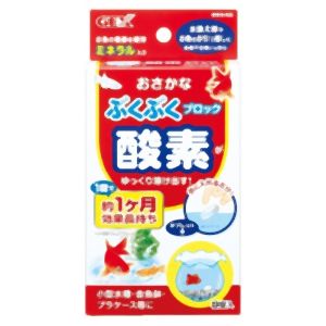 ジェックス GEX ジェックス おさかなぶくぶく ブロック 8錠入