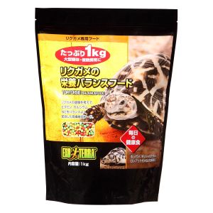 ジェックス GEX ジェックス リクガメの栄養バランスフード 1kg