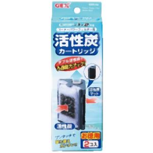 ジェックス GEX ジェックス コーナーパワーフィルター用活性炭カートリッジ 2個入り
